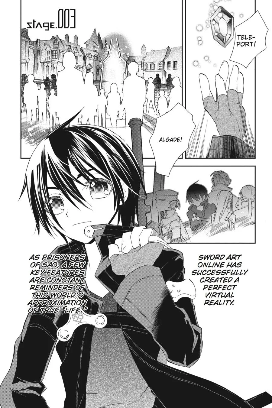 Sword Art Online - Chapter 3 - Page 1