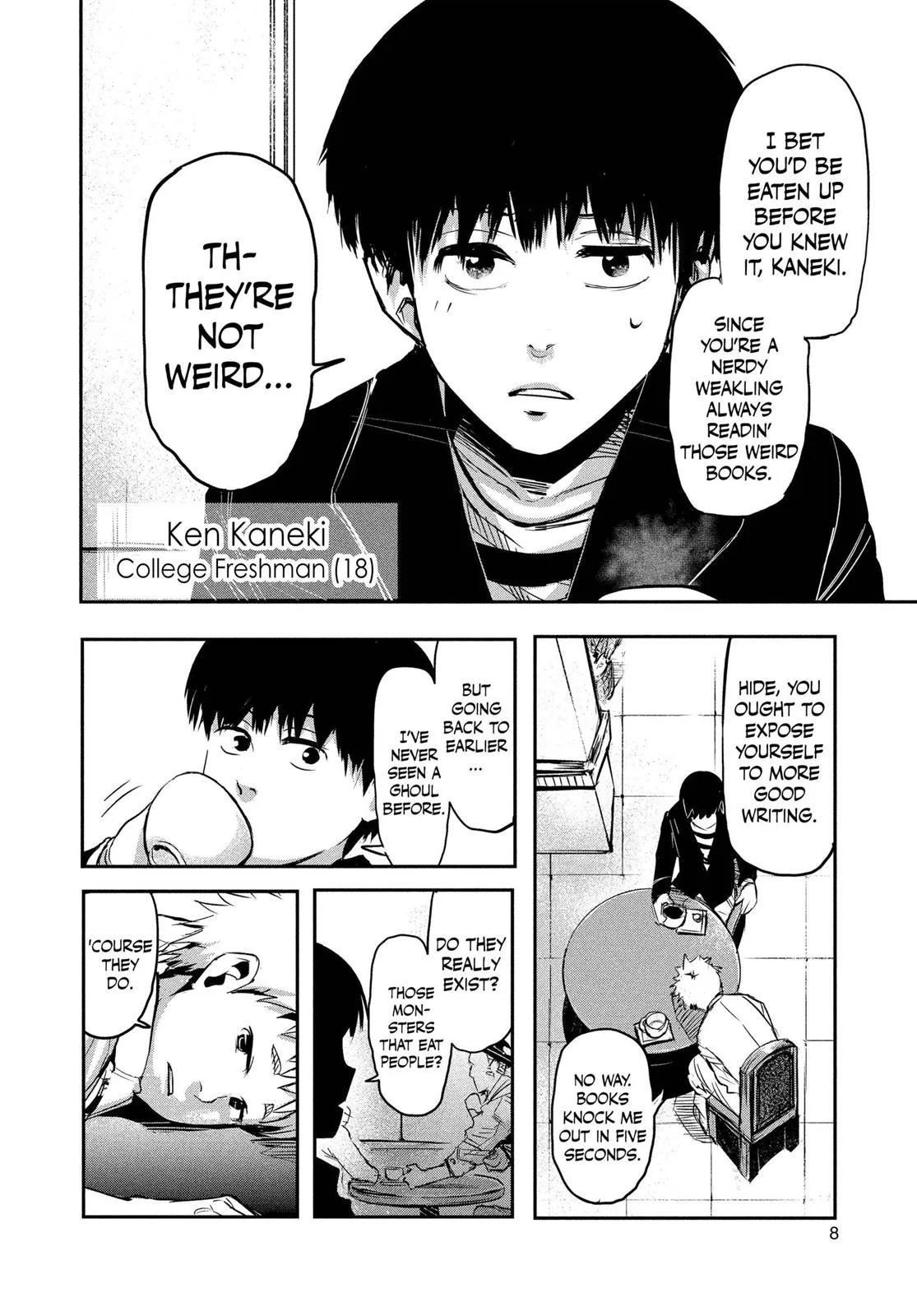 Tokyo Ghoul - Chapter 1 - Page 8