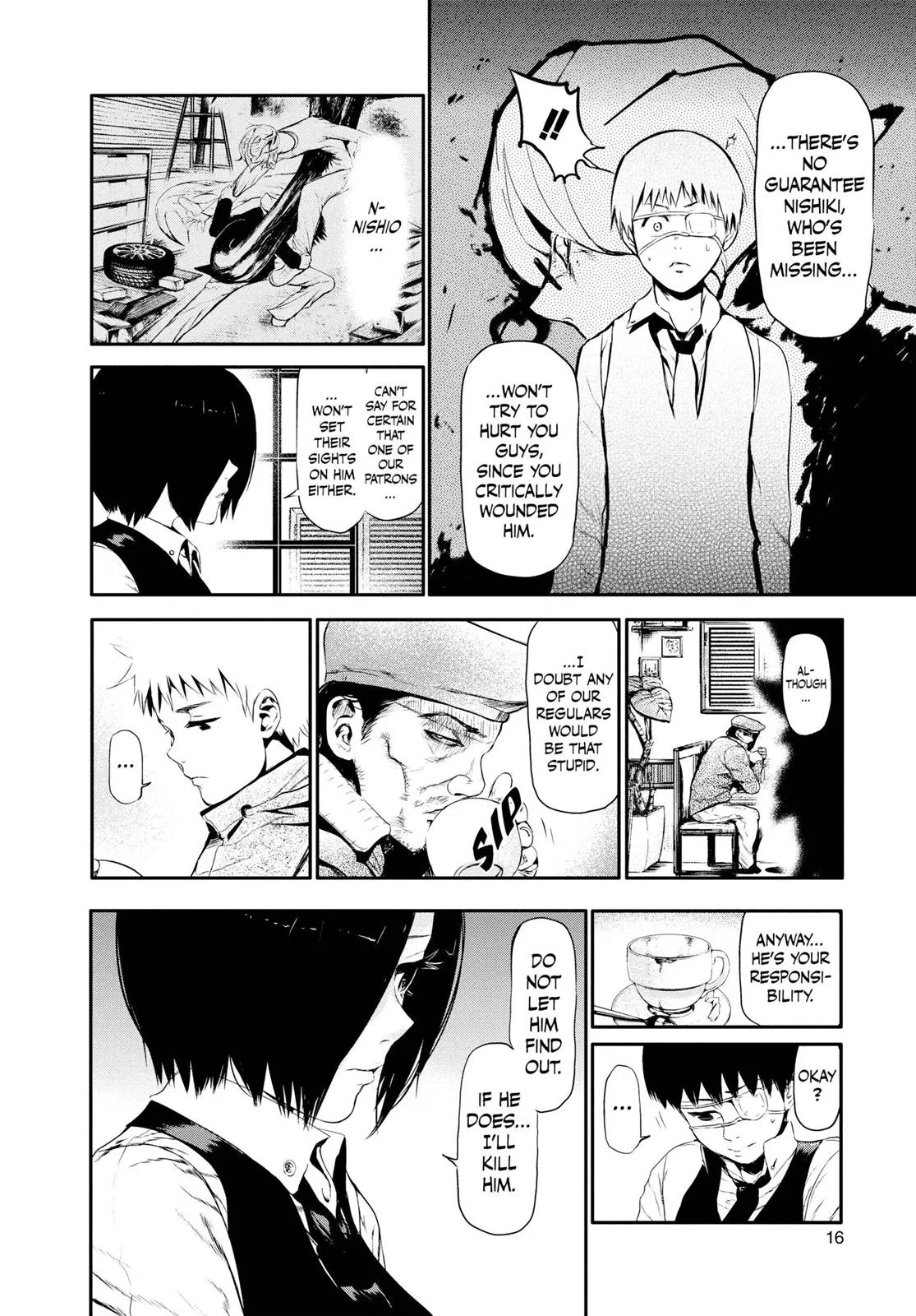 Tokyo Ghoul - Chapter 10 - Page 16