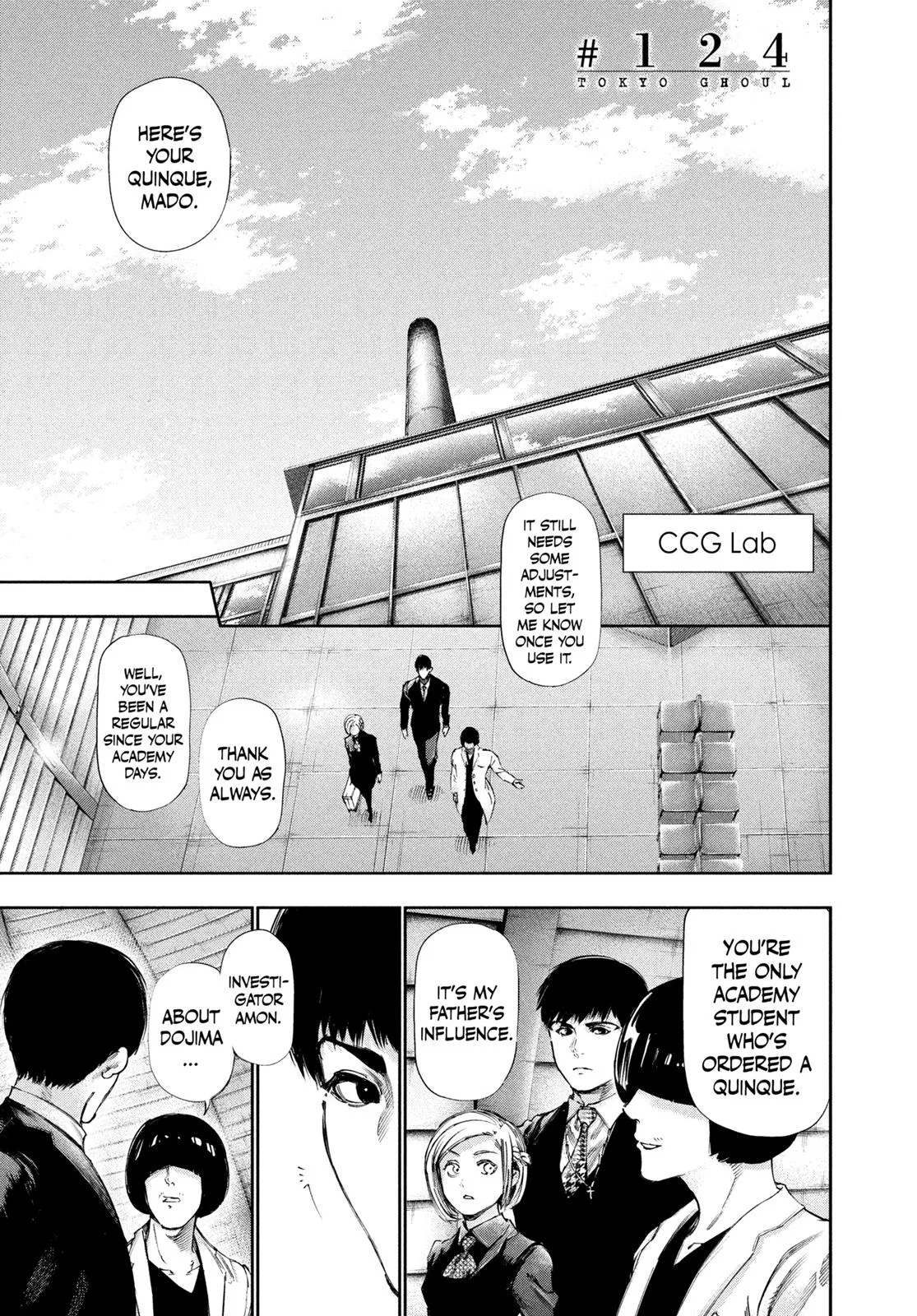 Tokyo Ghoul - Chapter 124 - Page 1