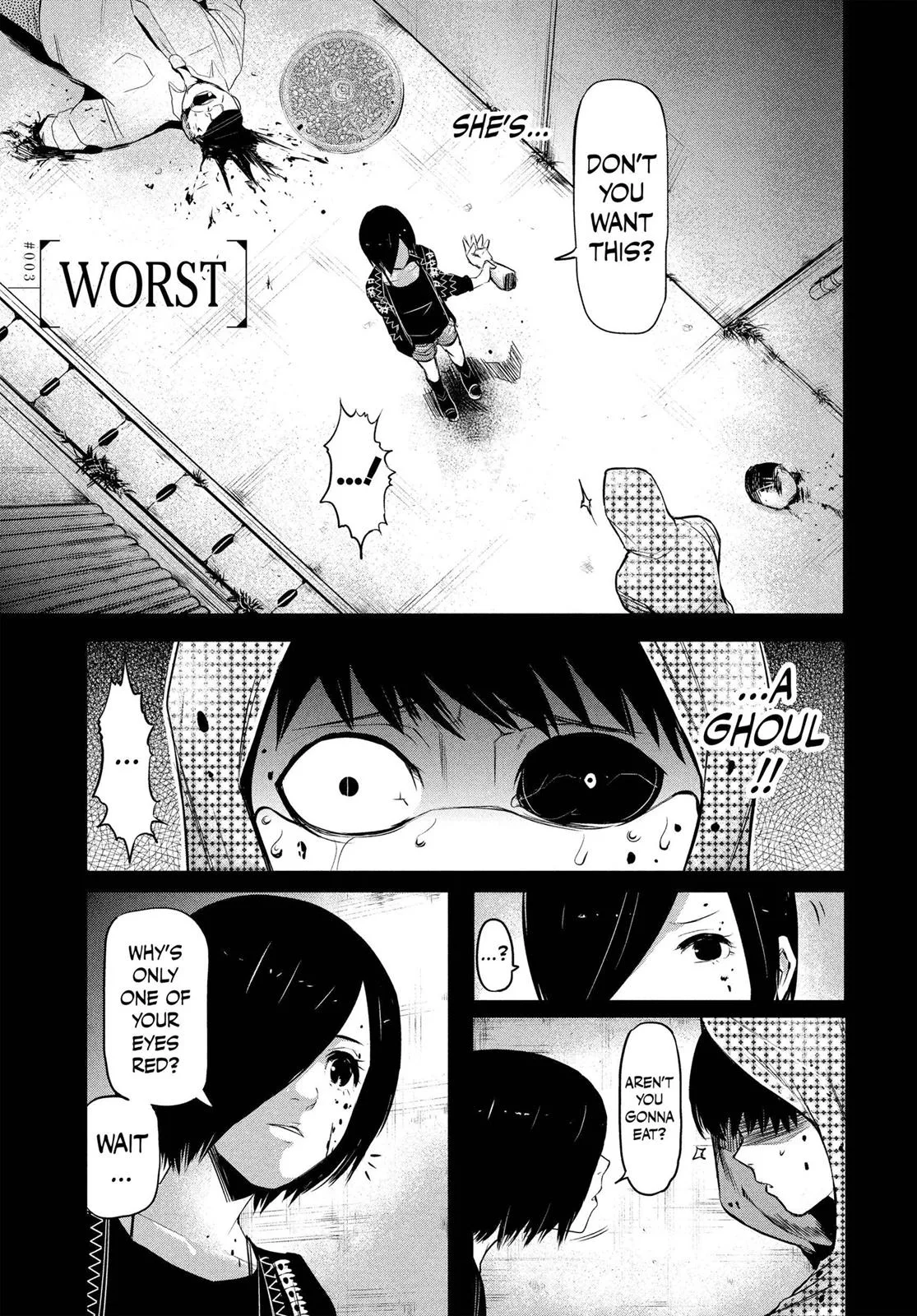 Tokyo Ghoul - Chapter 3 - Page 1