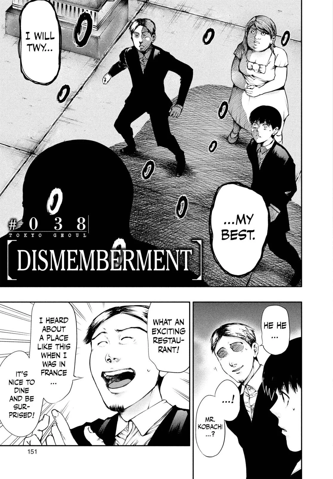 Tokyo Ghoul - Chapter 38 - Page 1