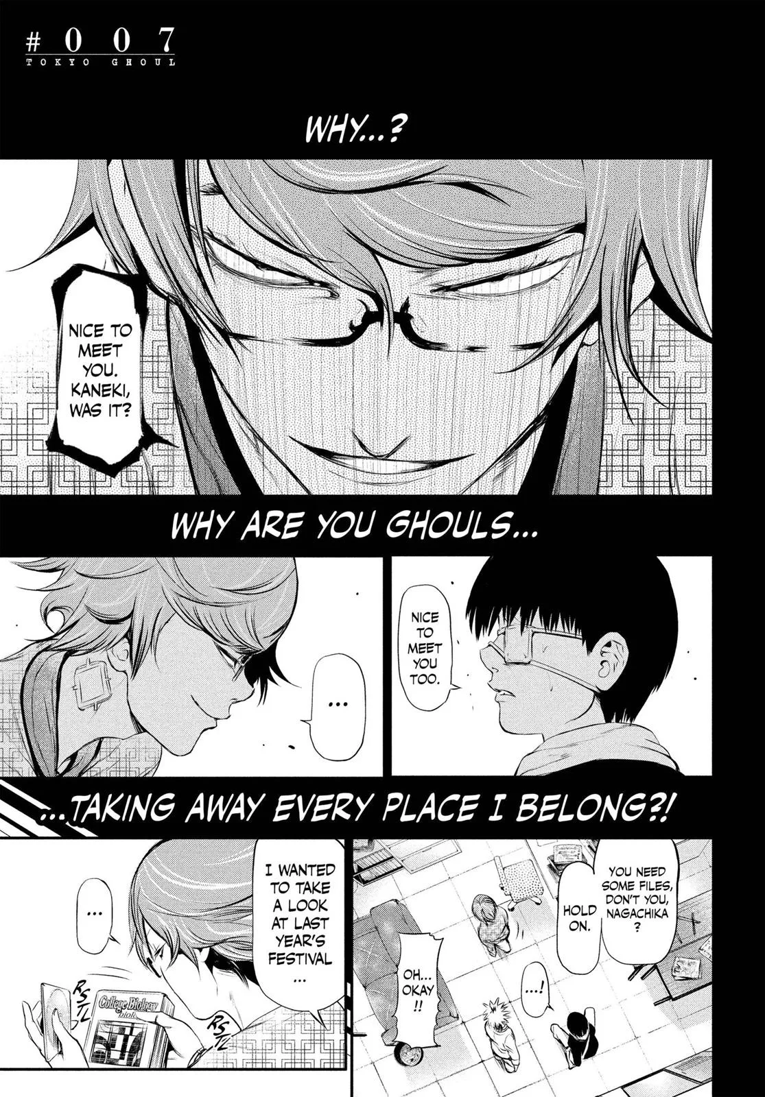 Tokyo Ghoul - Chapter 7 - Page 1