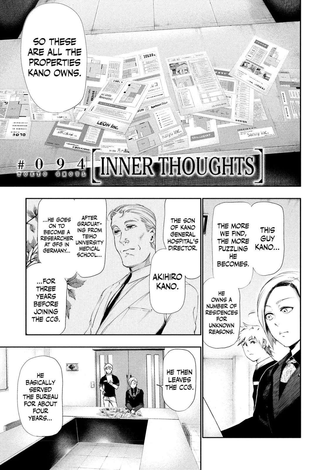 Tokyo Ghoul - Chapter 94 - Page 1