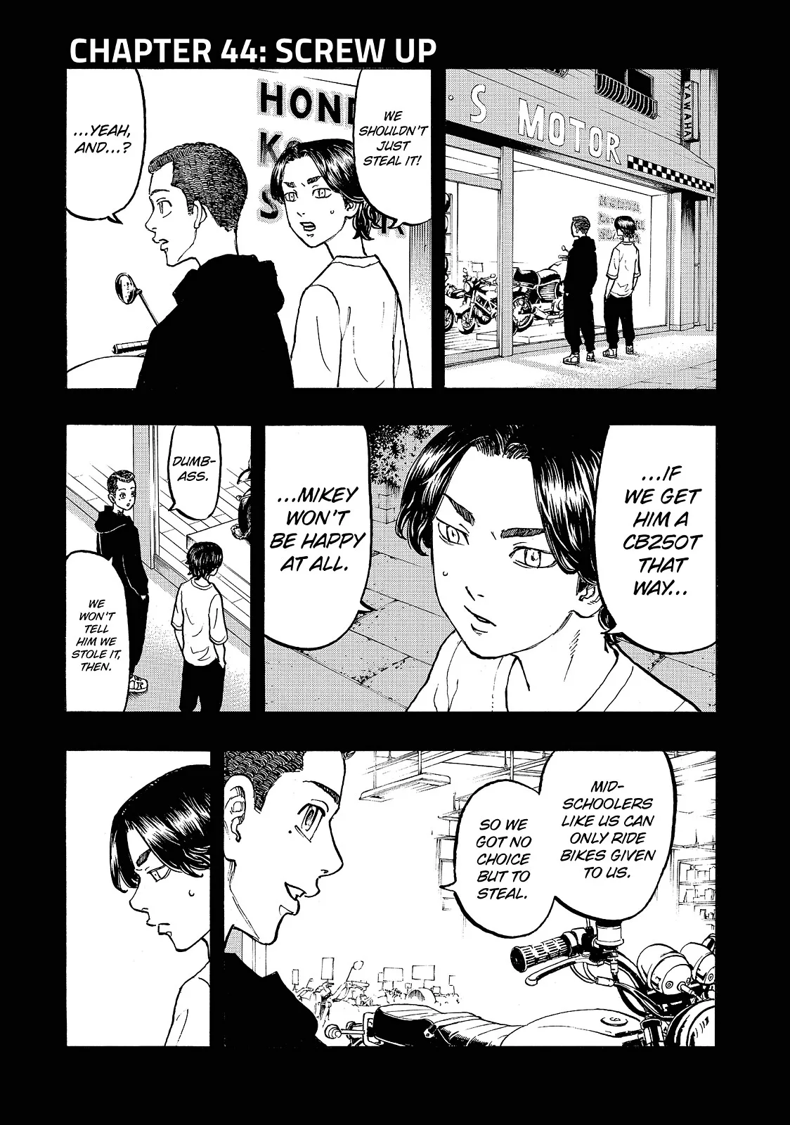 Tokyo Revengers - Chapter 44 - Page 1